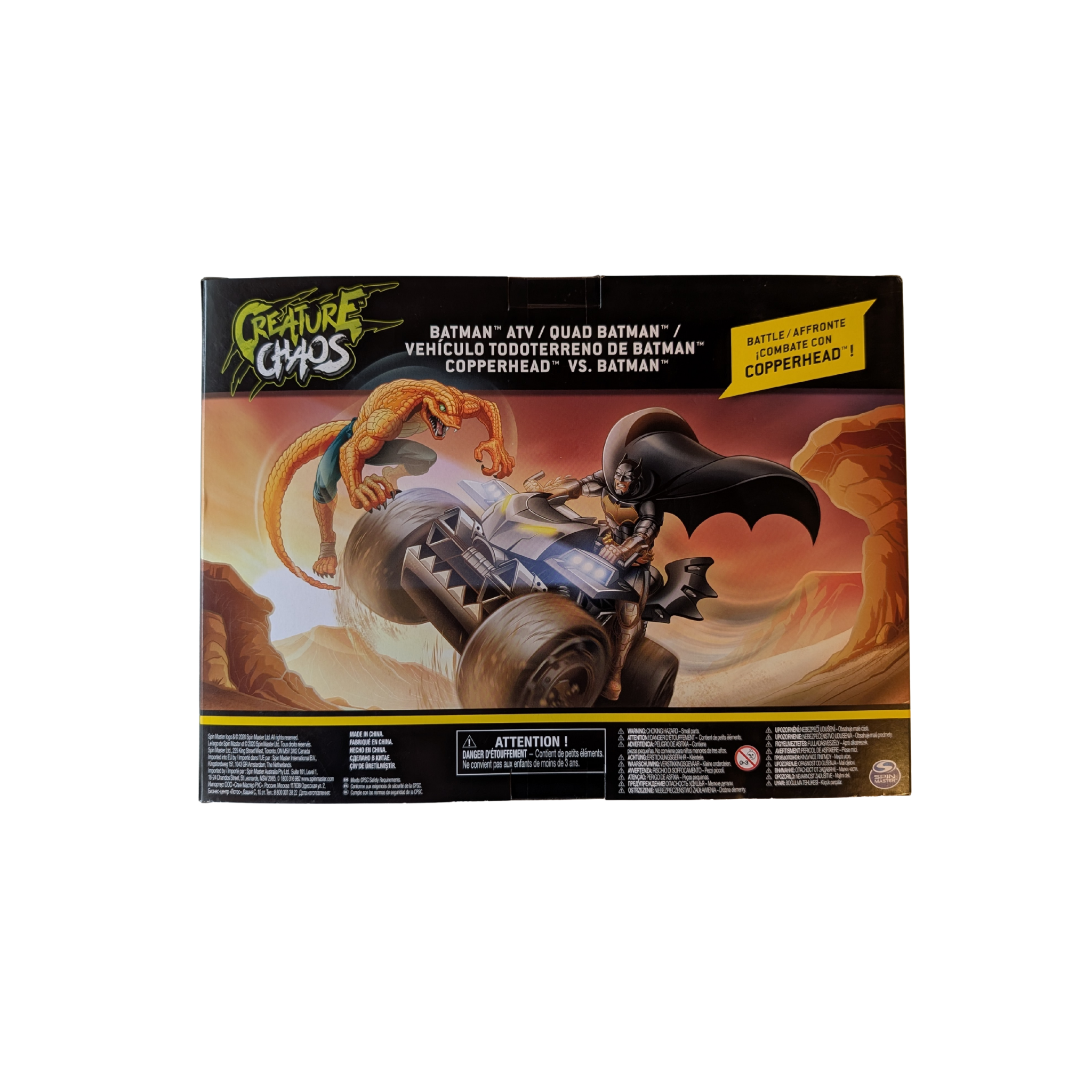 Spin Master - Batman vs Copperhead / Quad Batman