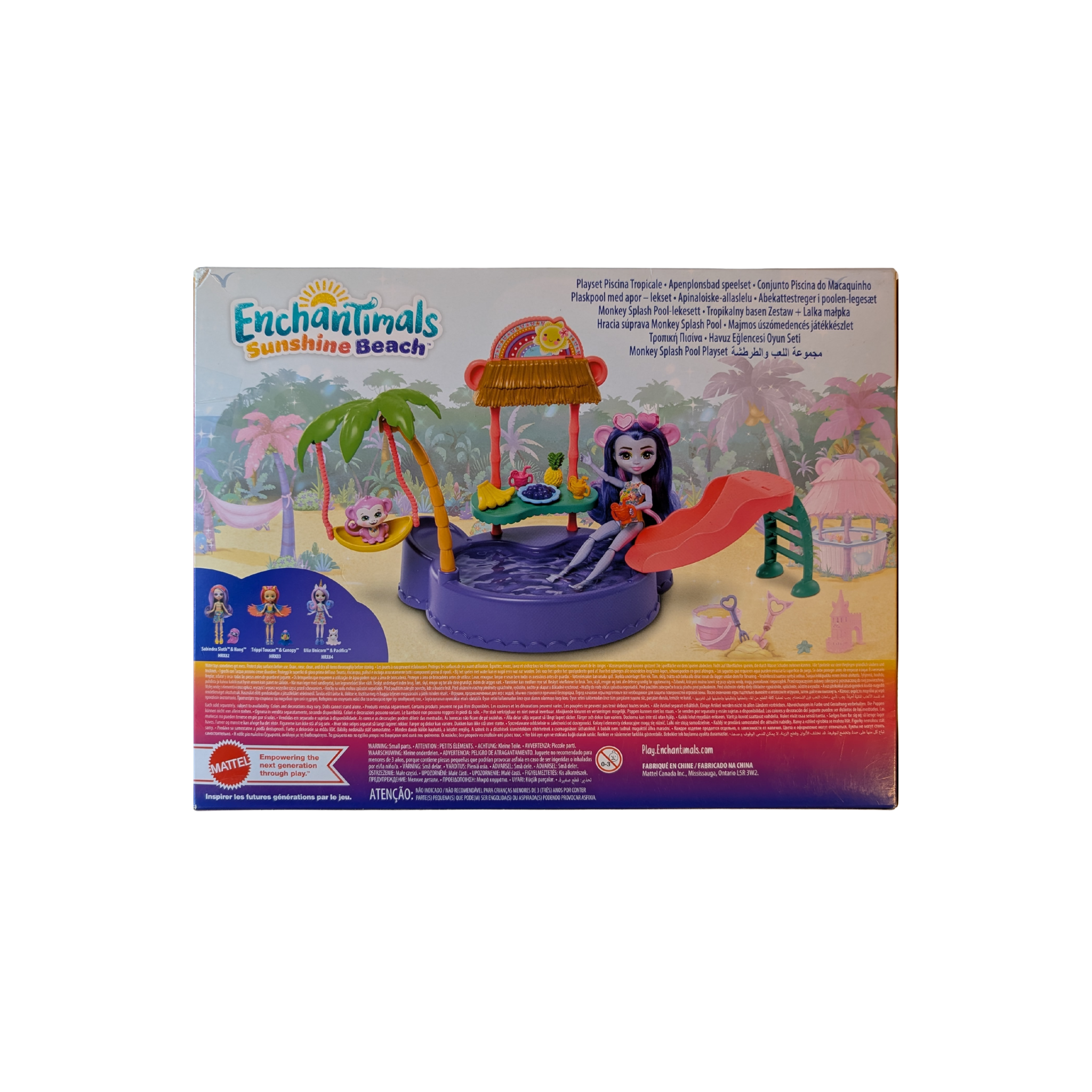 Enchantimals - HTW73 - Sunshine Beach - Puppe und Zubehör