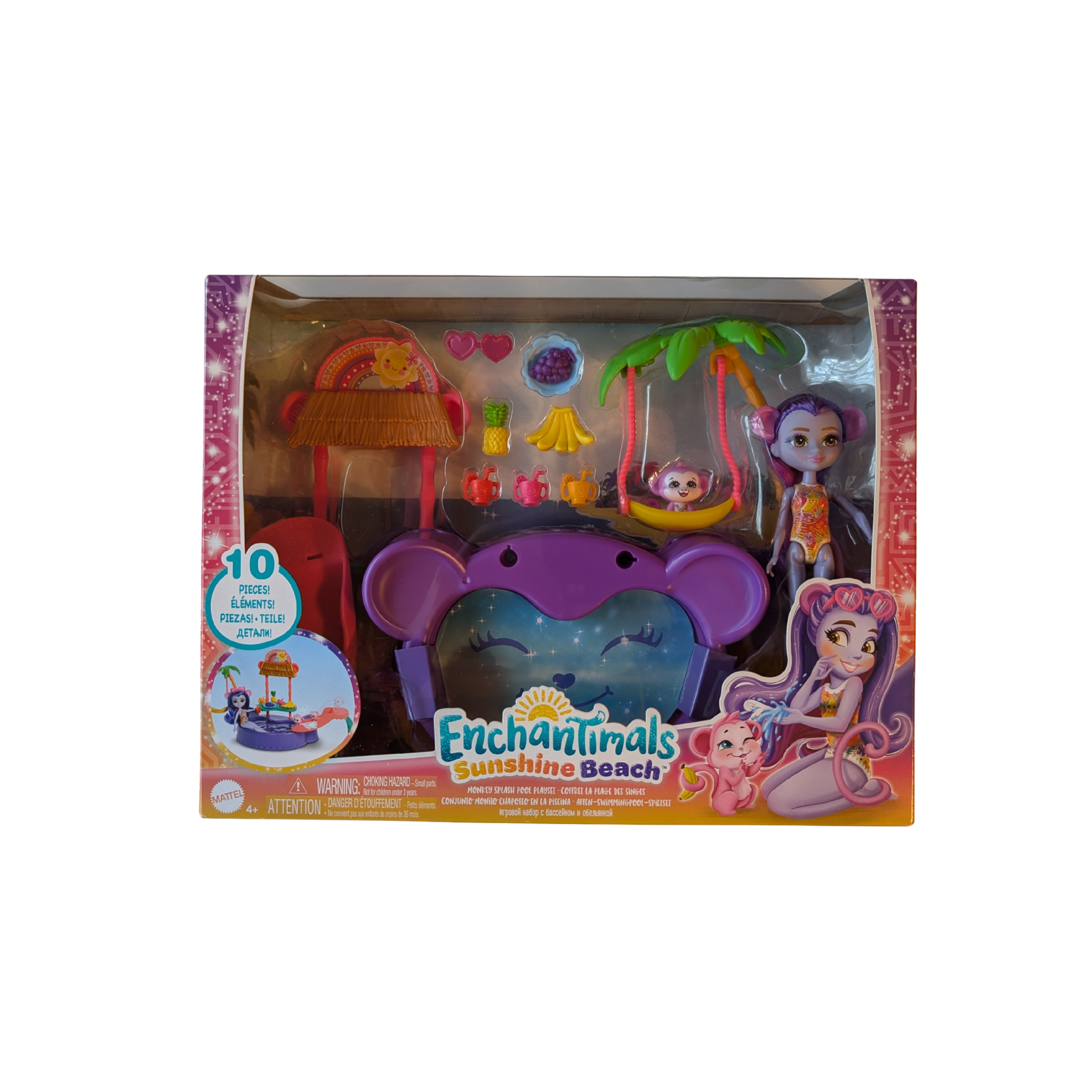 Enchantimals - HTW73 - Sunshine Beach - Puppe und Zubehör