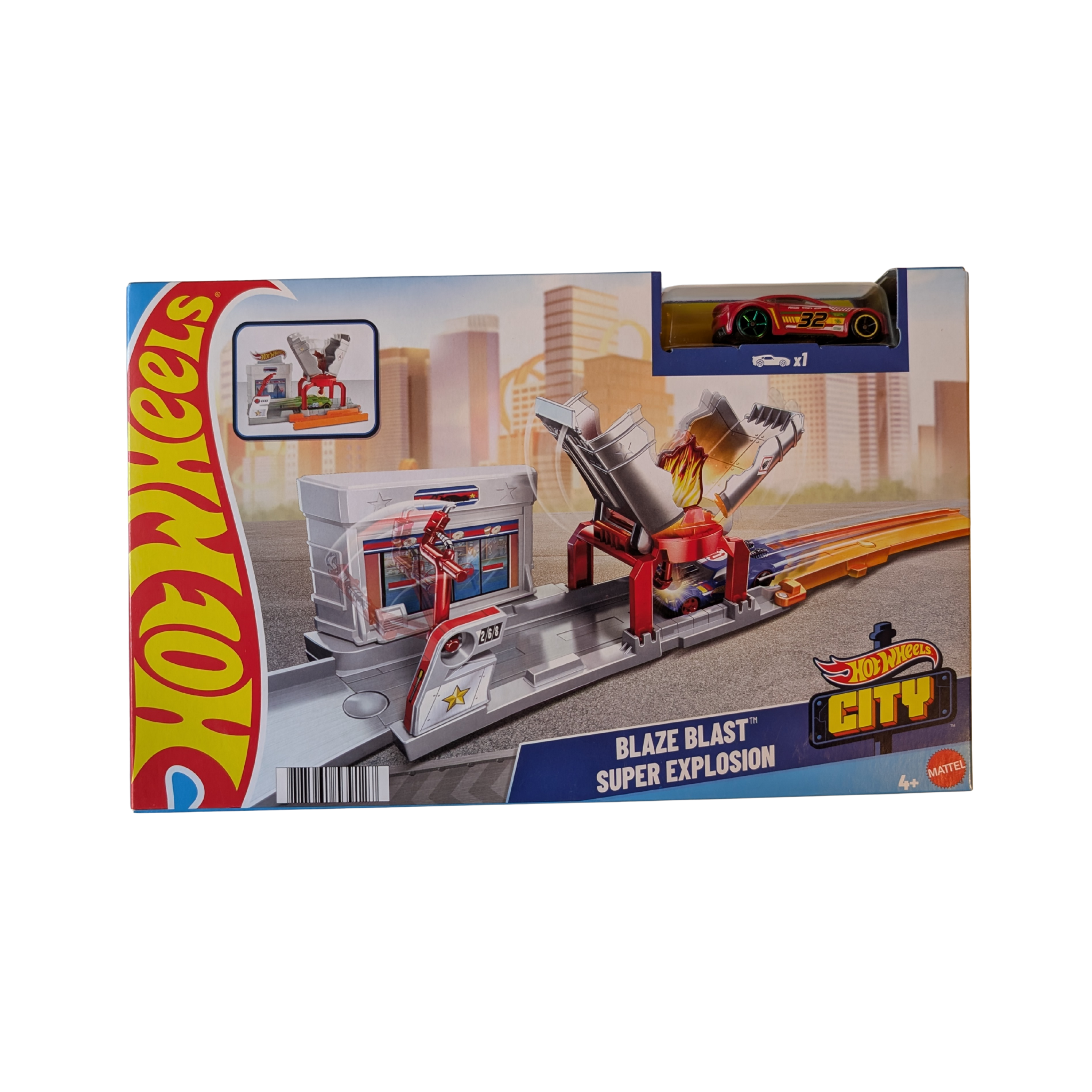 Mattel - Hot Wheels City - Blaze Blast, Super Exposion