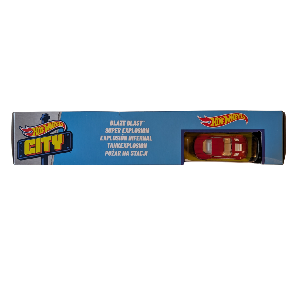 Mattel - Hot Wheels City - Blaze Blast, Super Explosion - Neuf/Emballé d'origine - Playset / Voiture