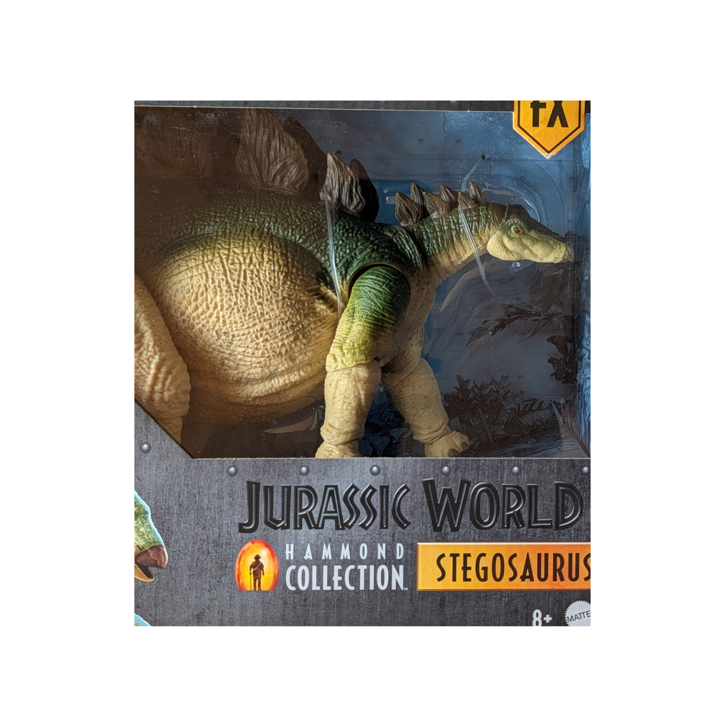 Mattel - Jurassic World Hammond Collection - JCH08 - Lost World Jurassic Park Stegosaurus - Neu / OVP - Dinosaurierspielzeug