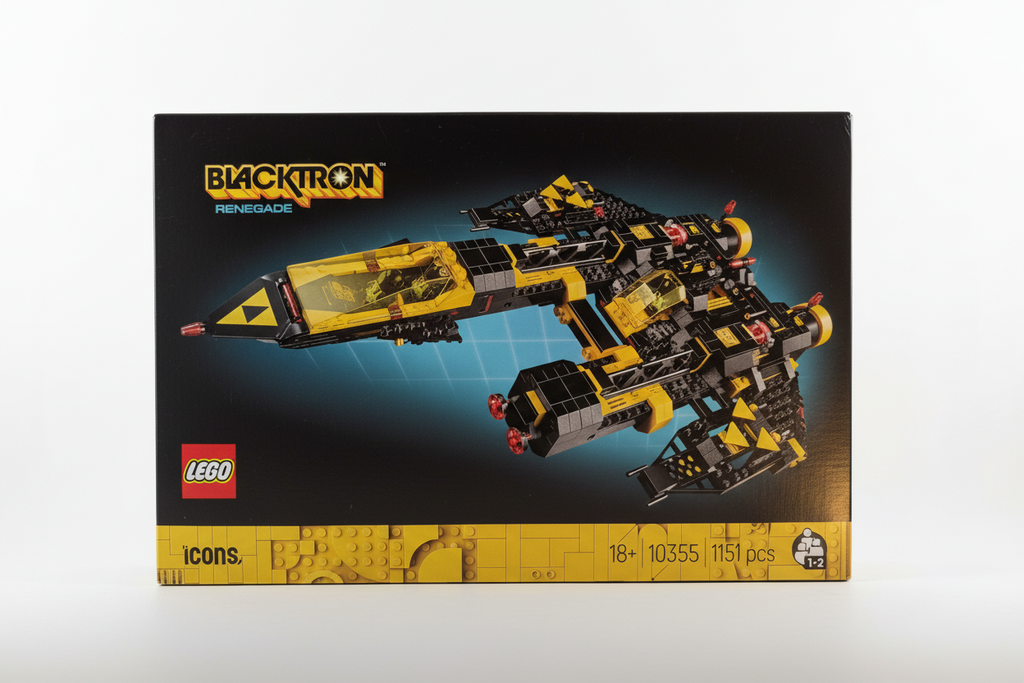 LEGO Icons - 10355 - Blacktron Renegade - Neuf/Boîte scellée - Set rétro Space