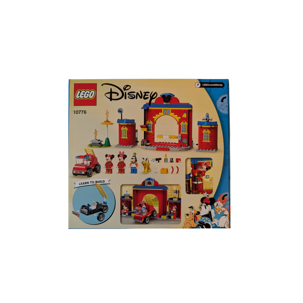 LEGO Disney - 10776 - La caserne et le camion de pompiers de Mickey - Neuf/Boîte scellée - Set