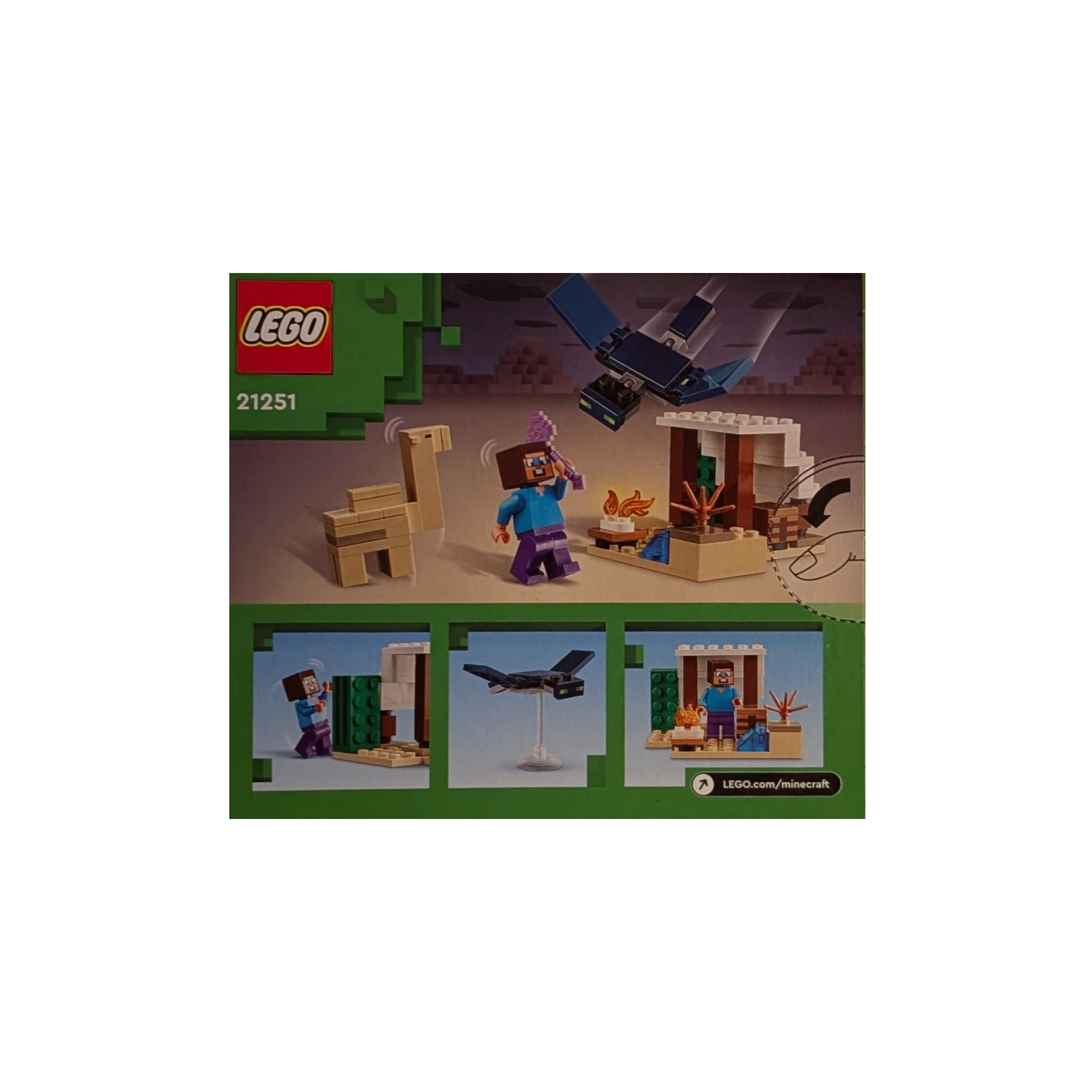 LEGO Minecraft - 21251 - Steves Wüstenexpedition