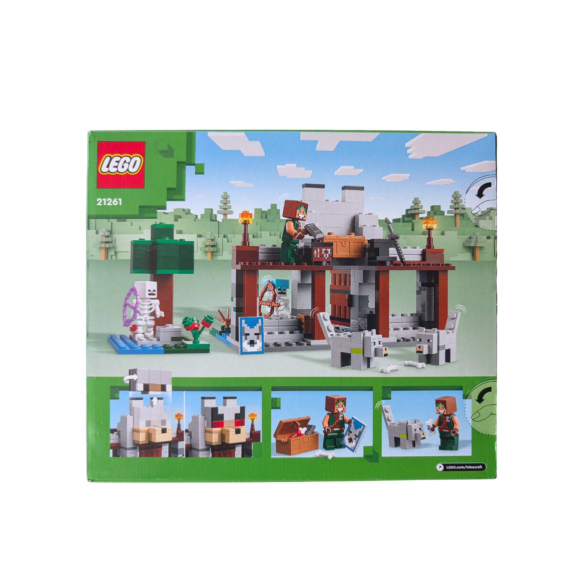 LEGO - Minecraft - 21261 - Die Wolfsfestung - Neu/OVP - Set