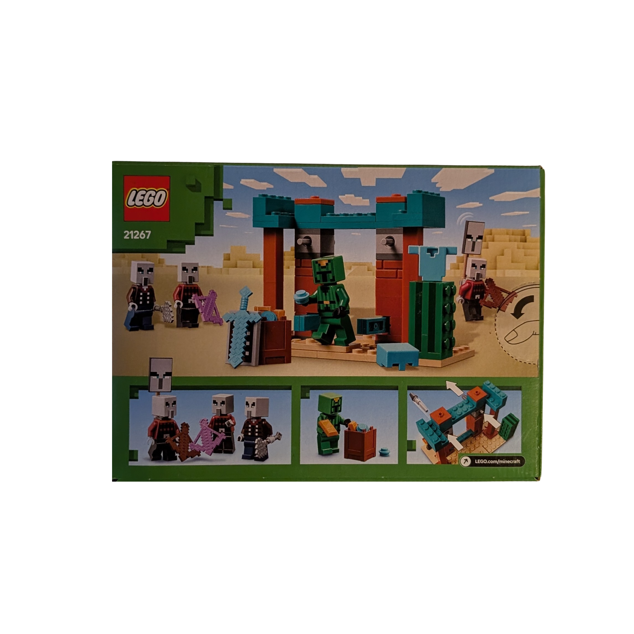 LEGO Minecraft - 21267 - Die Illager-Wüstenpatrouille