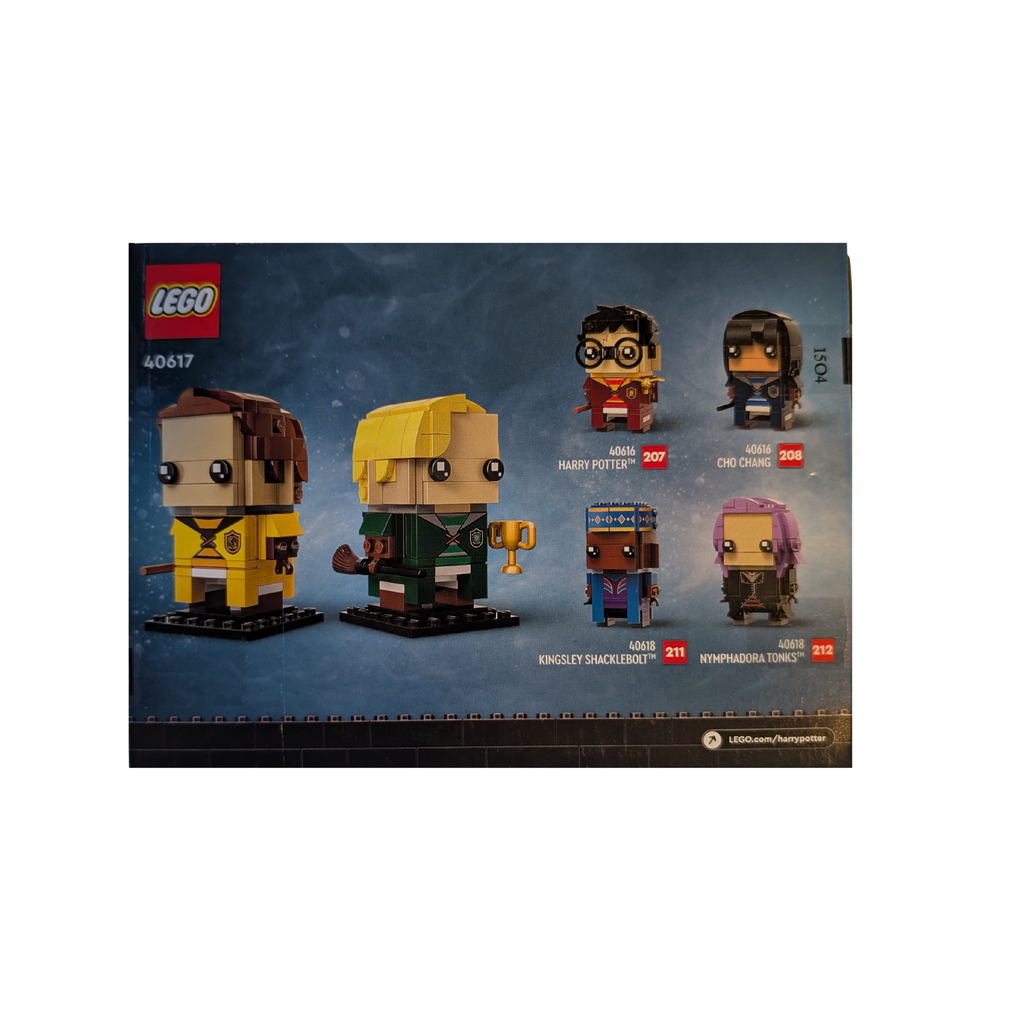 LEGO BrickHeadz - 40617 - Draco Malfoy & Cedric Diggory - Neuf/Boîte Scellée - Set