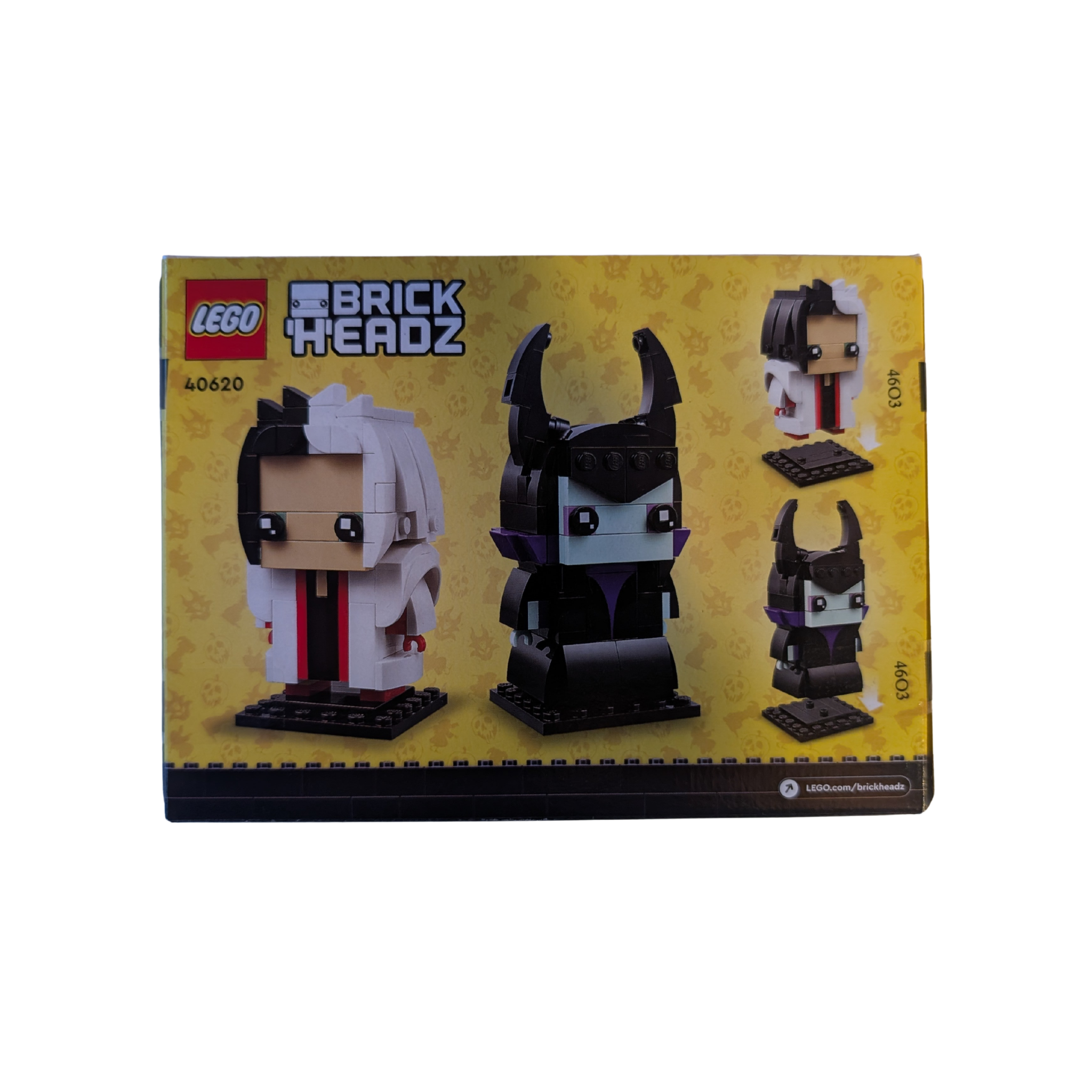 LEGO BrickHeadz - 40620 - Cruella et Maléfique - Neuf/Scellé - Set