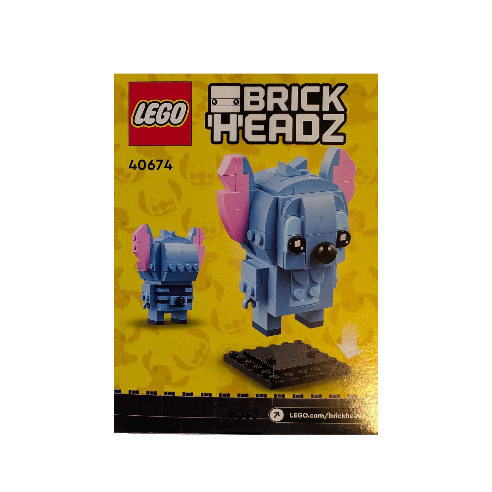 LEGO BrickHeadz - 40674 - Stitch - Neuf/Scellé - Set