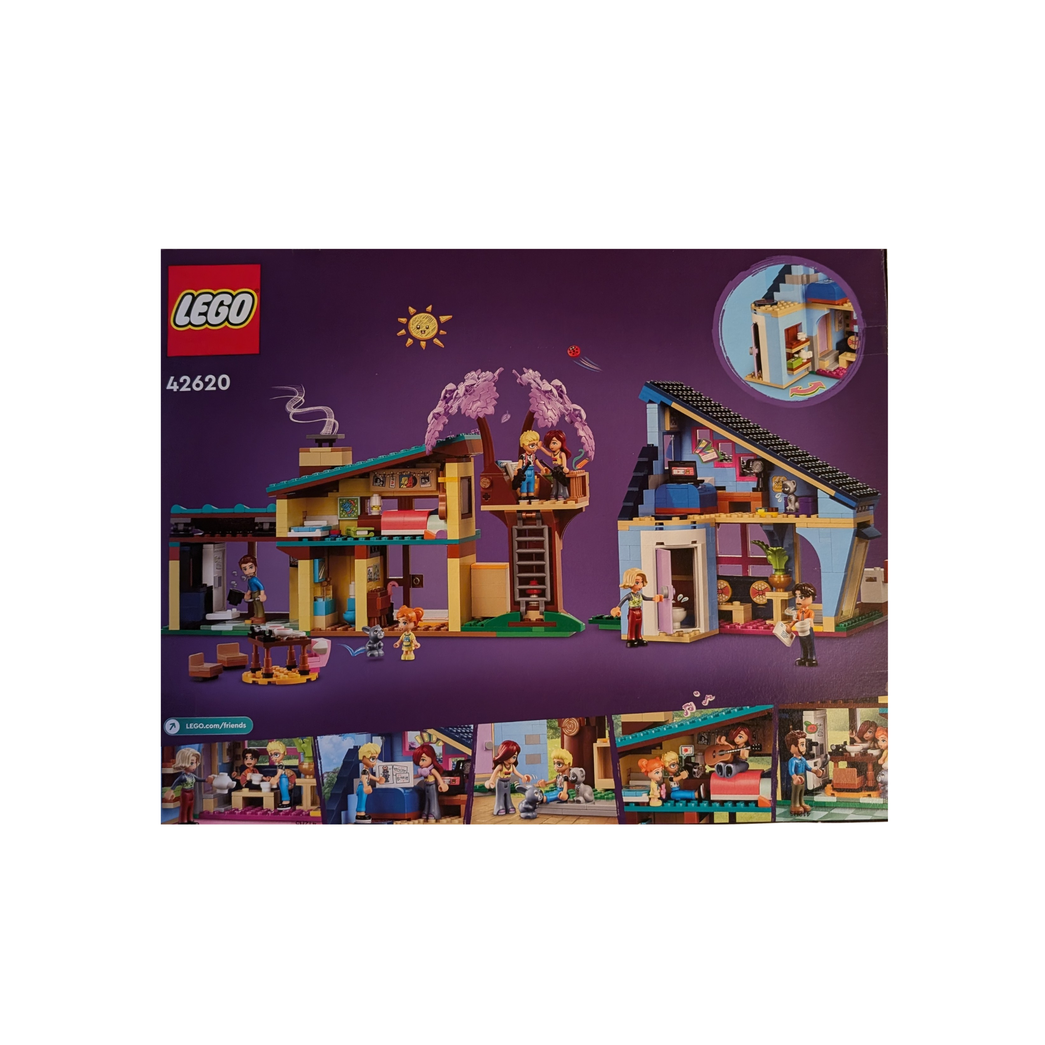 LEGO Friends - 42620 - Ollys und Paisleys Familienhaus