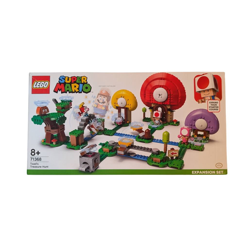 LEGO Super Mario - 71368 - La Chasse au trésor de Toad – Ensemble d'extension - Neuf/Boîte d'origine - Set