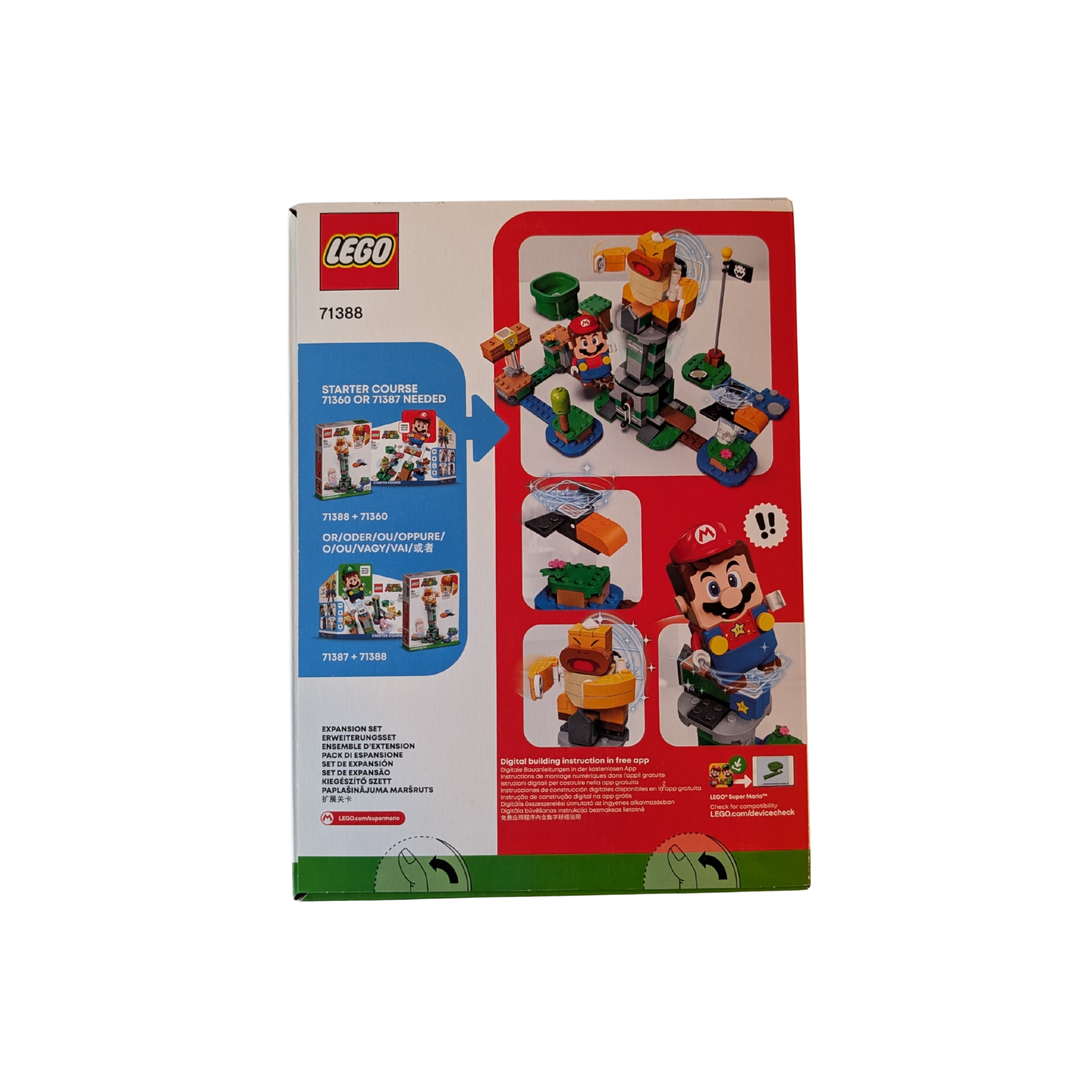 LEGO Super Mario - 71388 - Kippturm mit Sumo-Bruder-Boss – Erweiterungsset