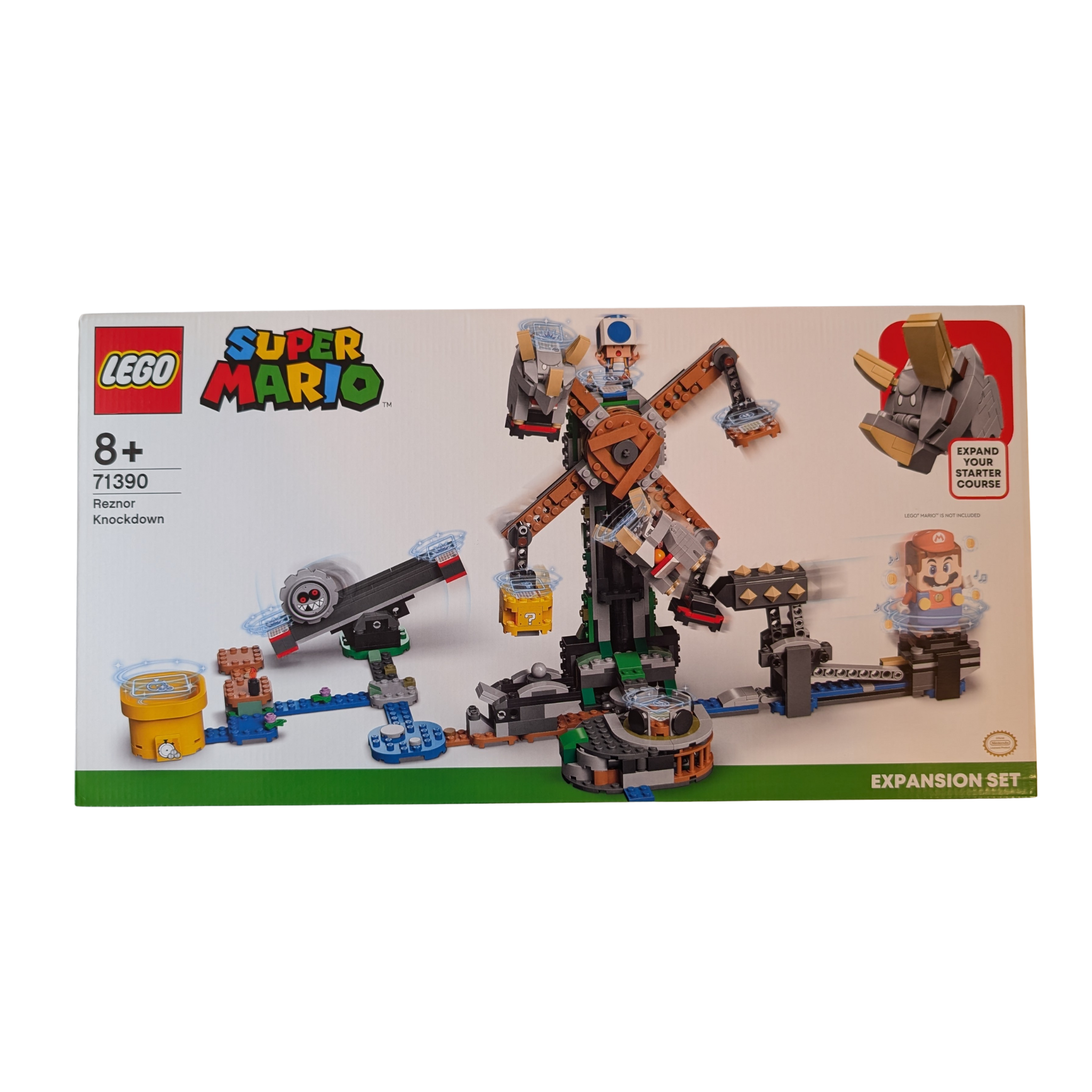 LEGO Super Mario - 71390 Reznors Absturz – Erweiterungsset