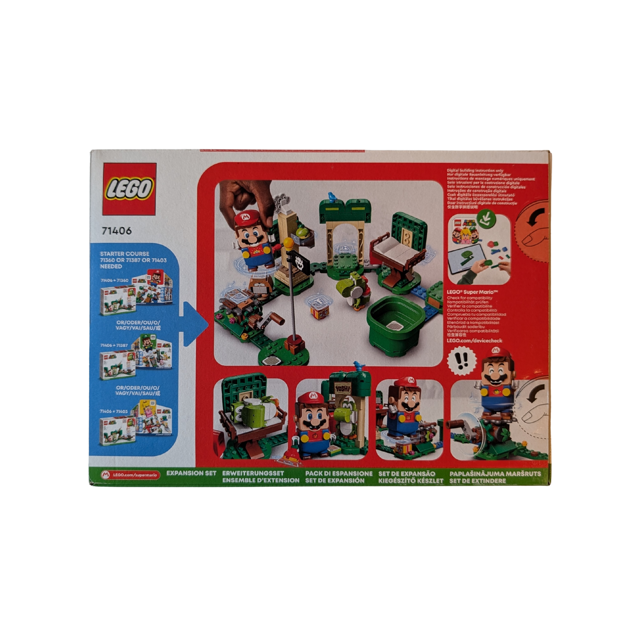 LEGO Super Mario - 71406 - Yoshis Geschenkhaus – Erweiterungsset