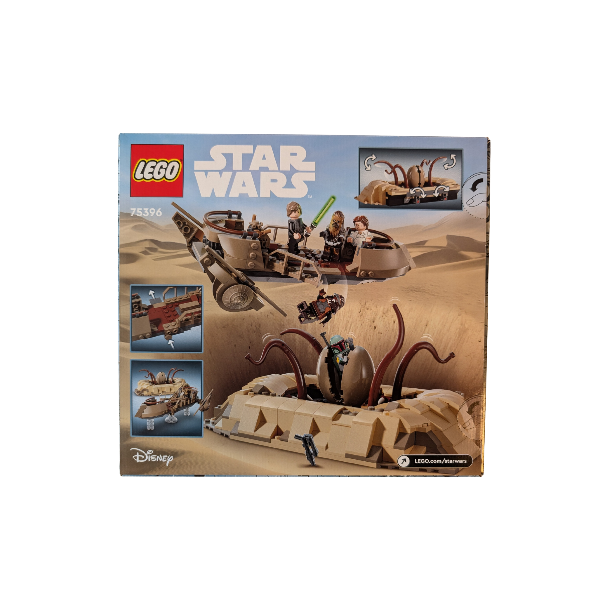 LEGO Star Wars - 75396 - Wüsten-Skiff und Sarlacc-Grube