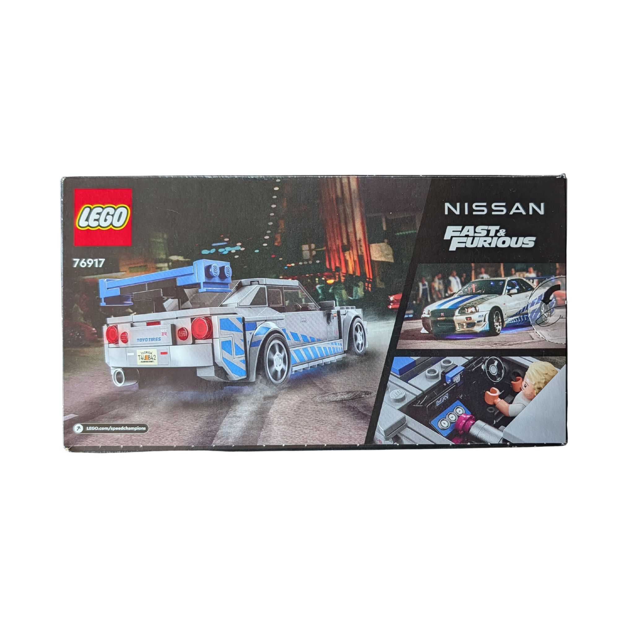 LEGO Speed Champions - 76917 - 2 Fast 2 Furious - Nissan Skyline GT-R (R34) - Neuf/Scellé - Set