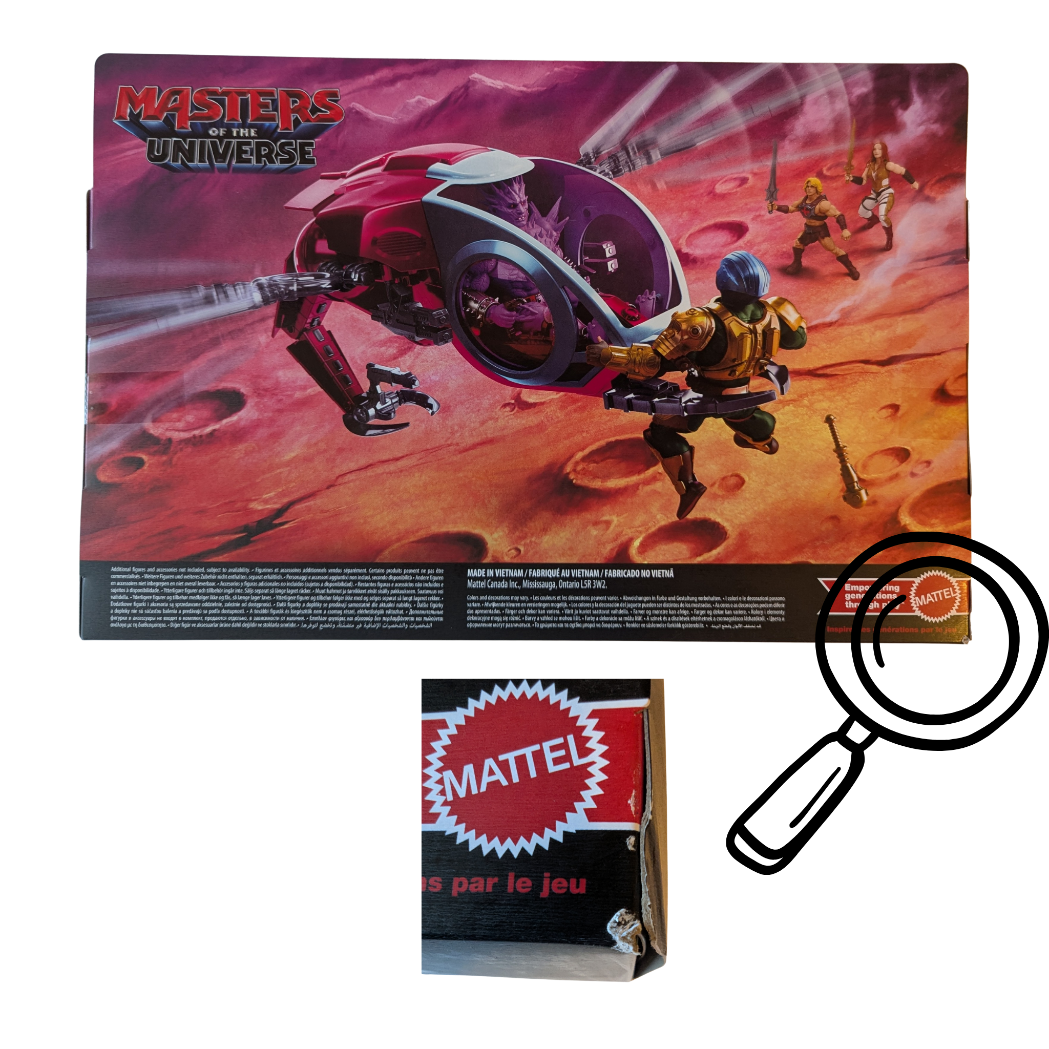 Mattel - Masters of the Universe - Movie Origins - Fright Fighter - Neu/OVP - Fahrzeug