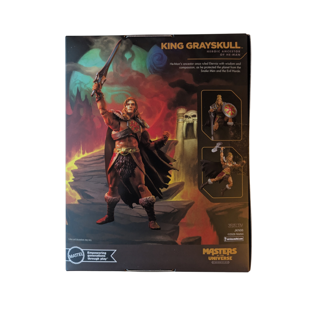 Mattel - Masters of the Universe - Chronicles - King Grayskull - Neu/OVP - Actionfigur