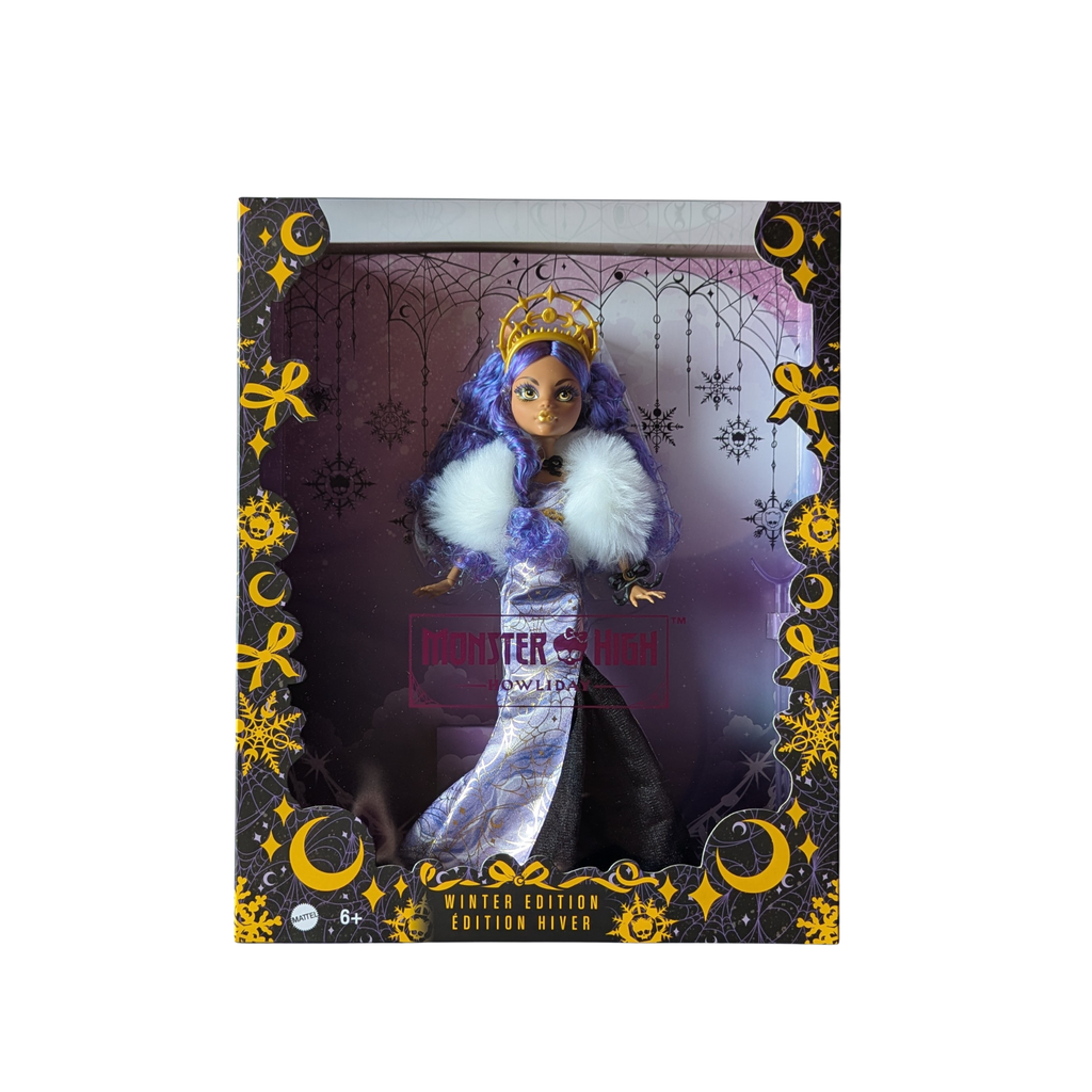 Mattel - Monster High - HNF97 - Édition Hiver Howliday - Clawdeen Wolf - Neuf/Scellé - Poupée de collection