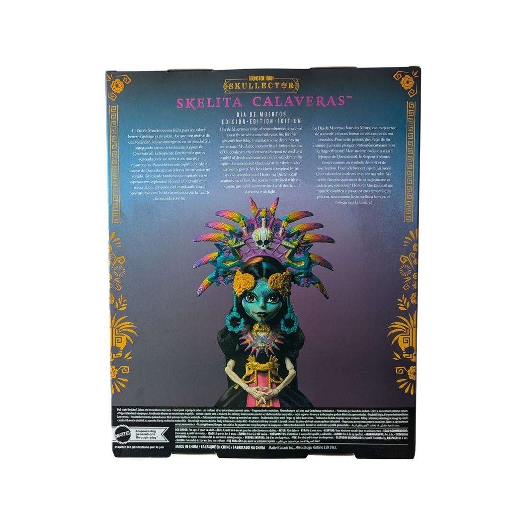 Mattel - Monster High - JDR63 - Skelita Calaveras - Neuf/Emballage d'origine - Poupée de collection