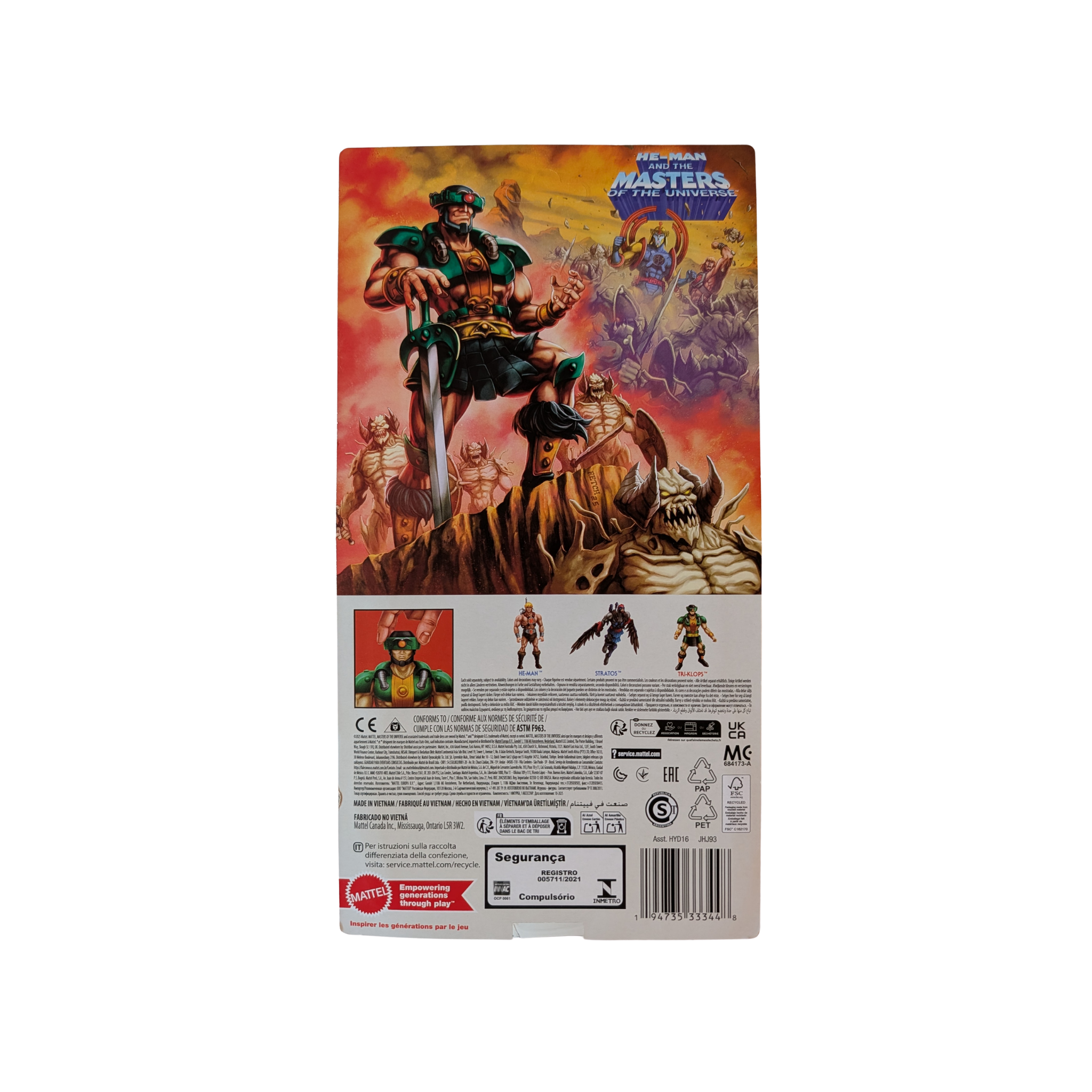 Mattel - Masters of the Universe - 200X Cartoon Collection - Tri-Klops - Neu/OVP - Actionfigur