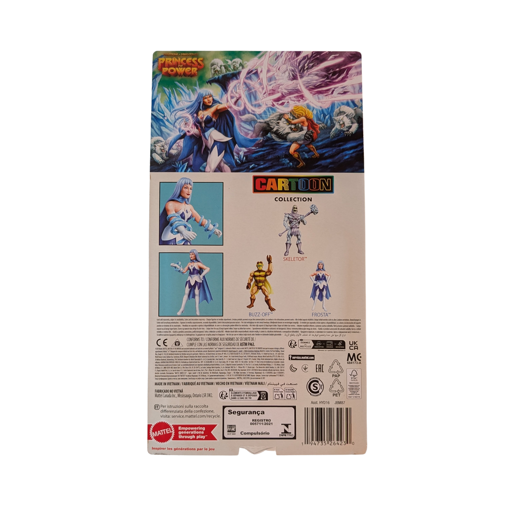 Mattel - Masters of the Universe – Cartoon Collection - Origins - Frosta - Neuf/Scellé - Figurine d'action