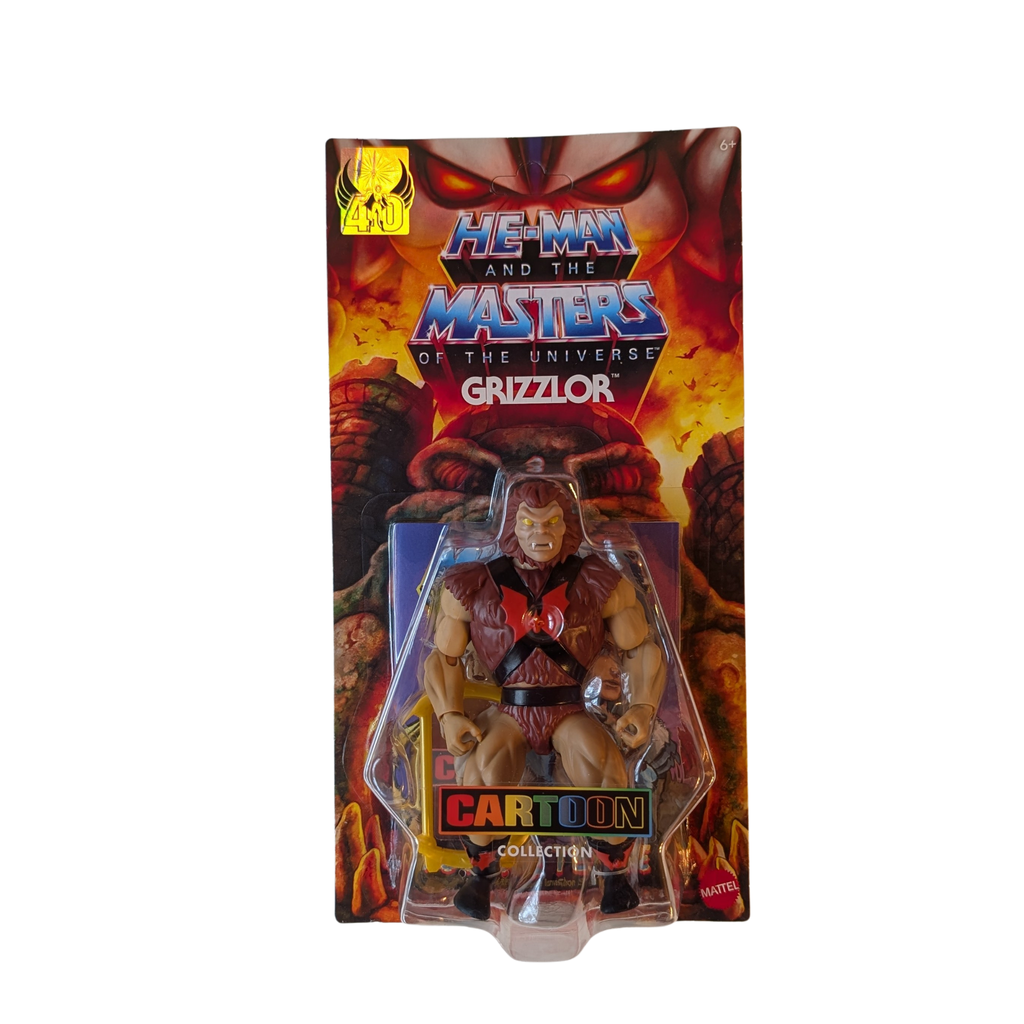 Mattel - Masters of the Universe – Cartoon Collection - Origins - Grizzlor - Neuf/Scellé - Figurine articulée