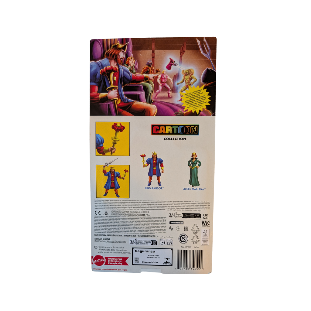 Mattel - Masters of the Universe - Origins Cartoon Collection - King Randor - Neu/OVP - Actionfigur
