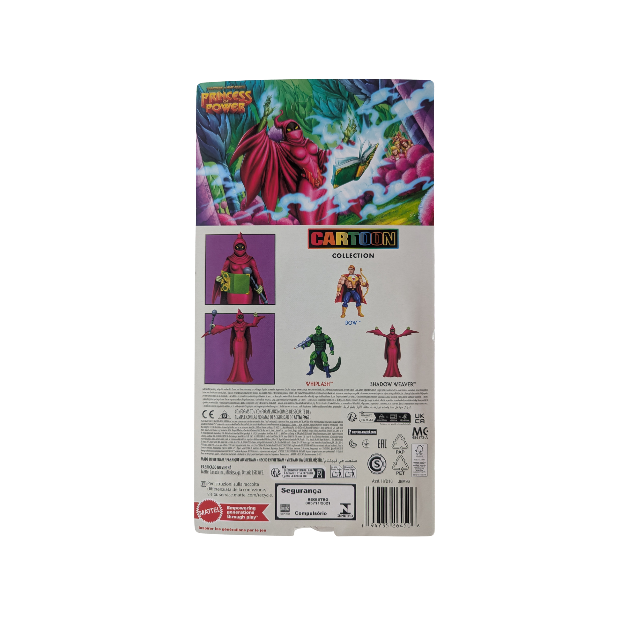 Mattel - Masters of the Universe - Origins Cartoon Collection - Shadow Weaver - Neu/OVP - Actionfigur (Kopie)