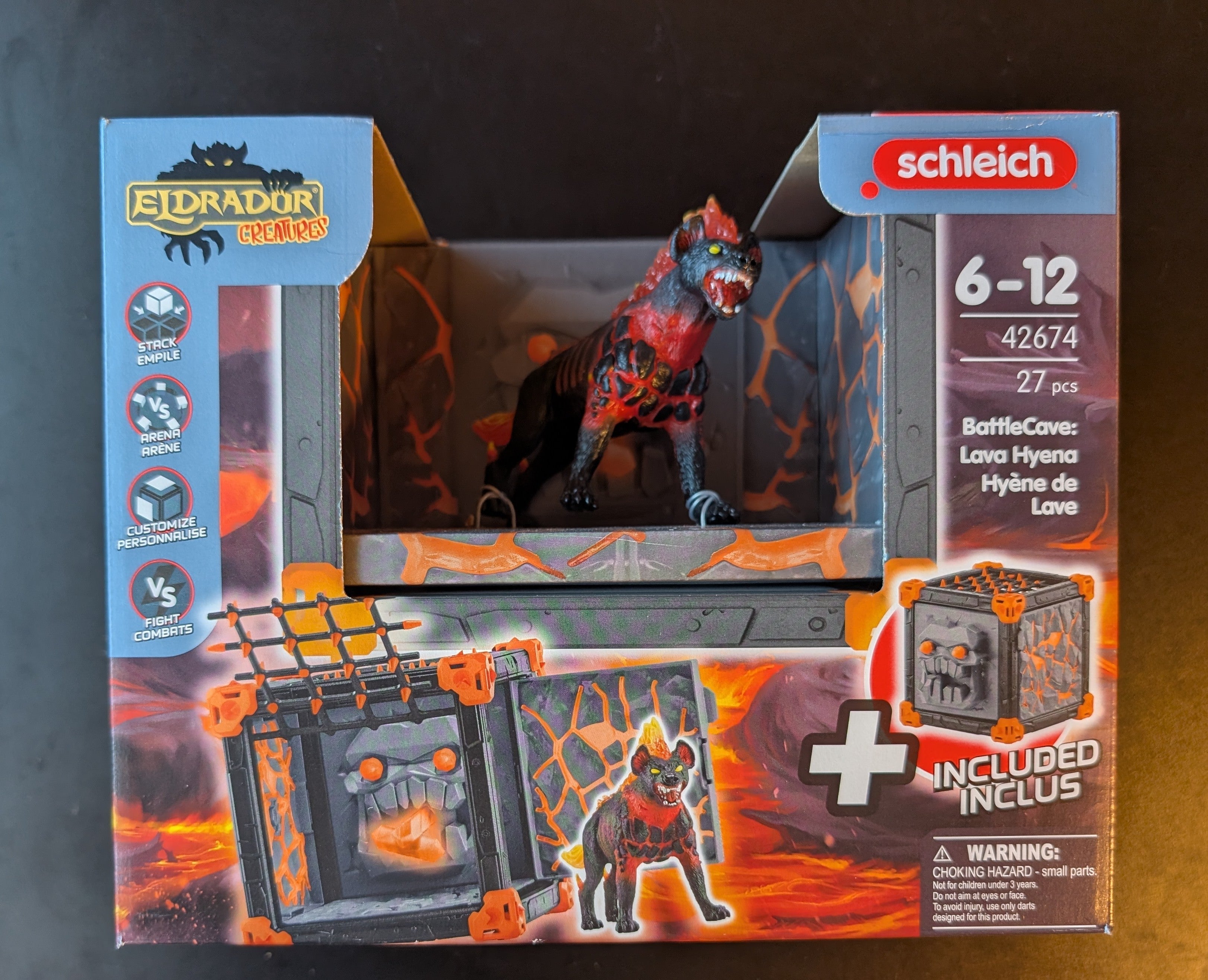 Schleich - 42674- Battle Cave Lavahyäne