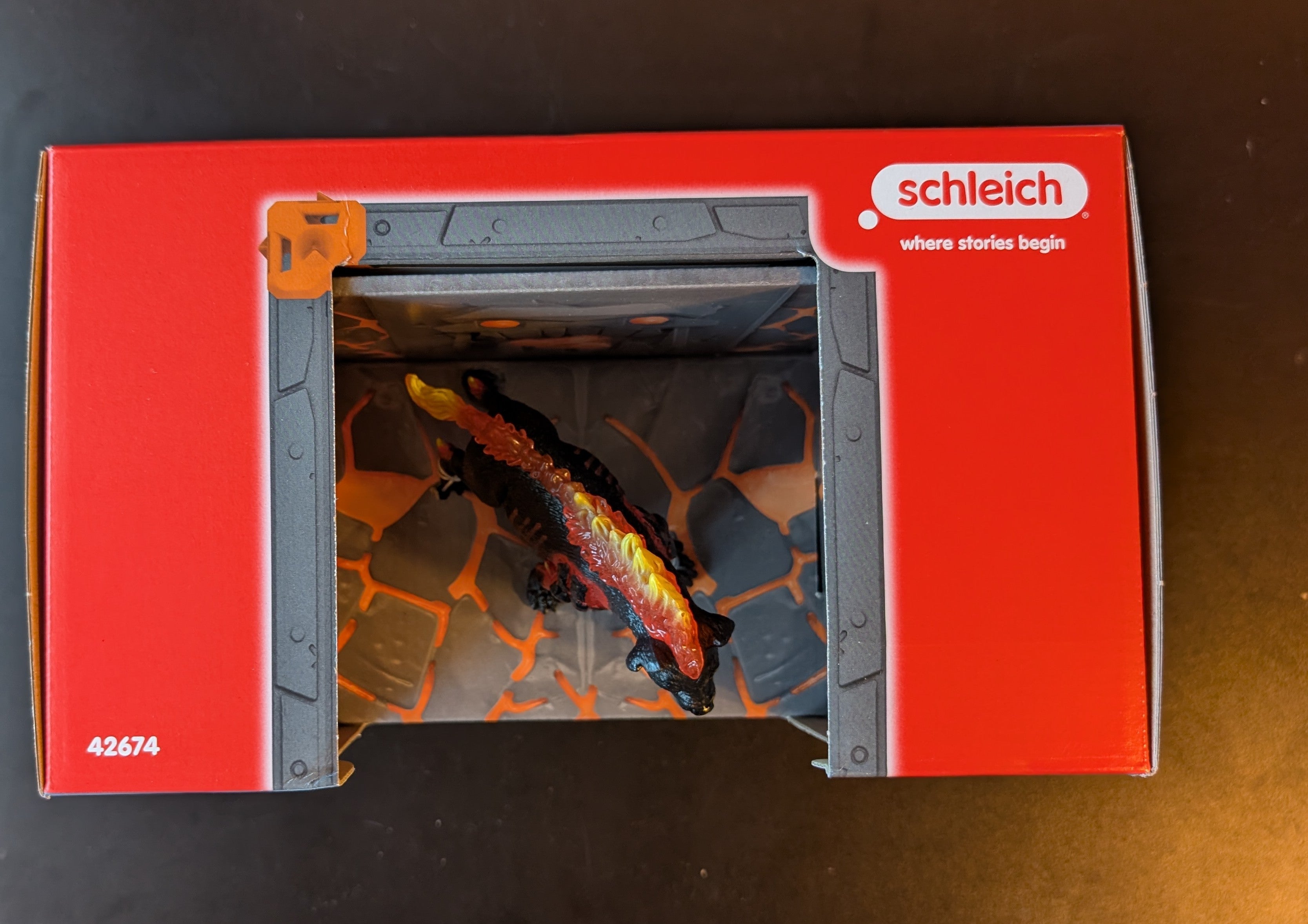 Schleich - 42674- Battle Cave Lavahyäne