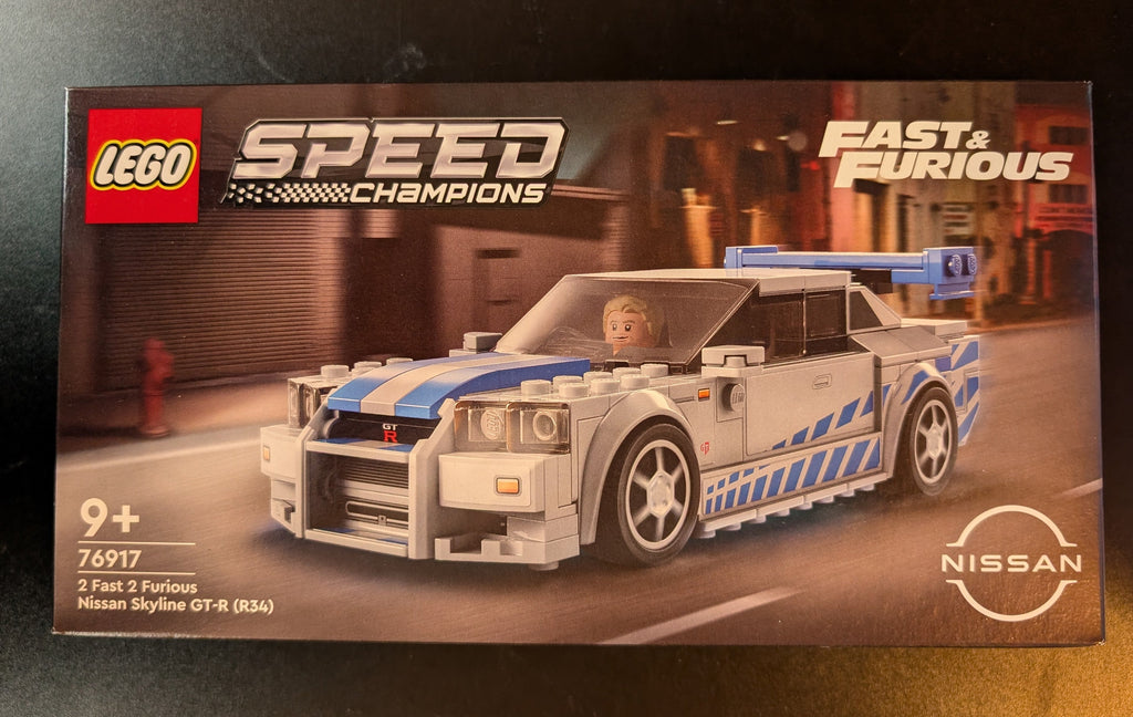 LEGO Speed Champions - 76917 - 2 Fast 2 Furious - Nissan Skyline GT-R (R34) - Neuf/Scellé - Set