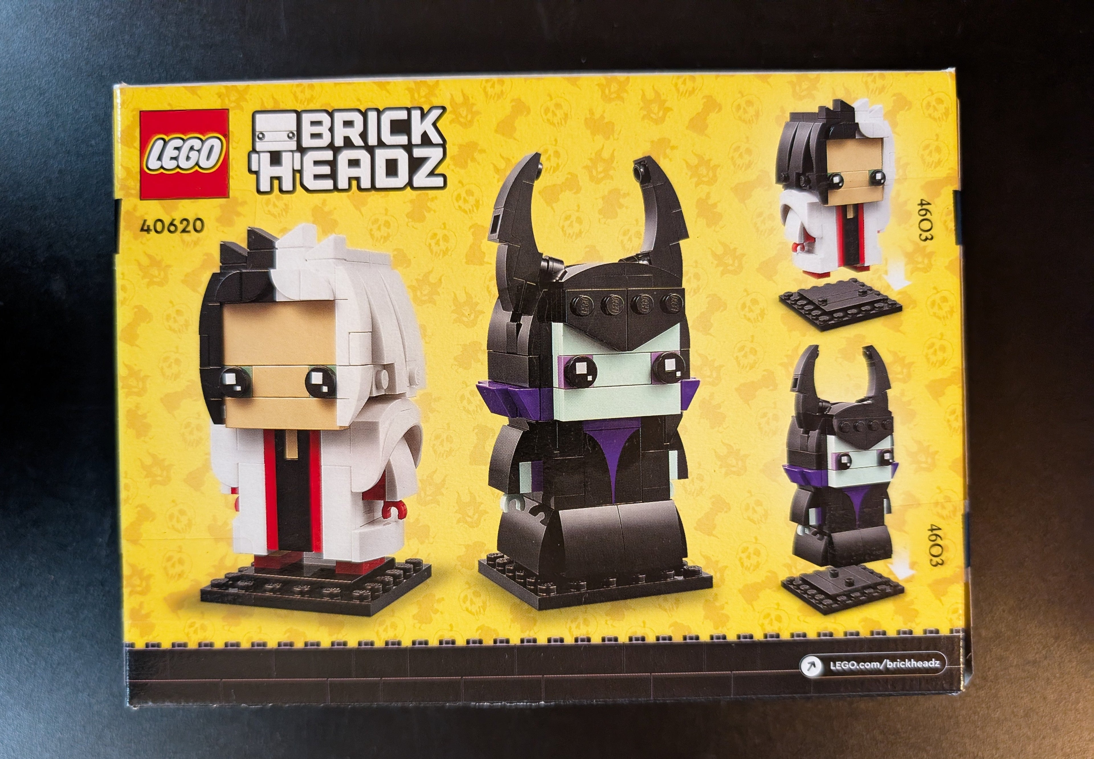 LEGO BrickHeadz - 40620 - Cruella und Maleficent