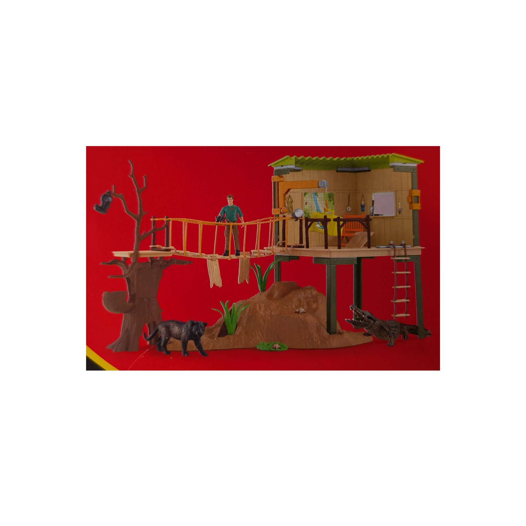 Schleich Wild Life - 42507 - Wild Life Abenteuerstation - Neu/OVP - Set