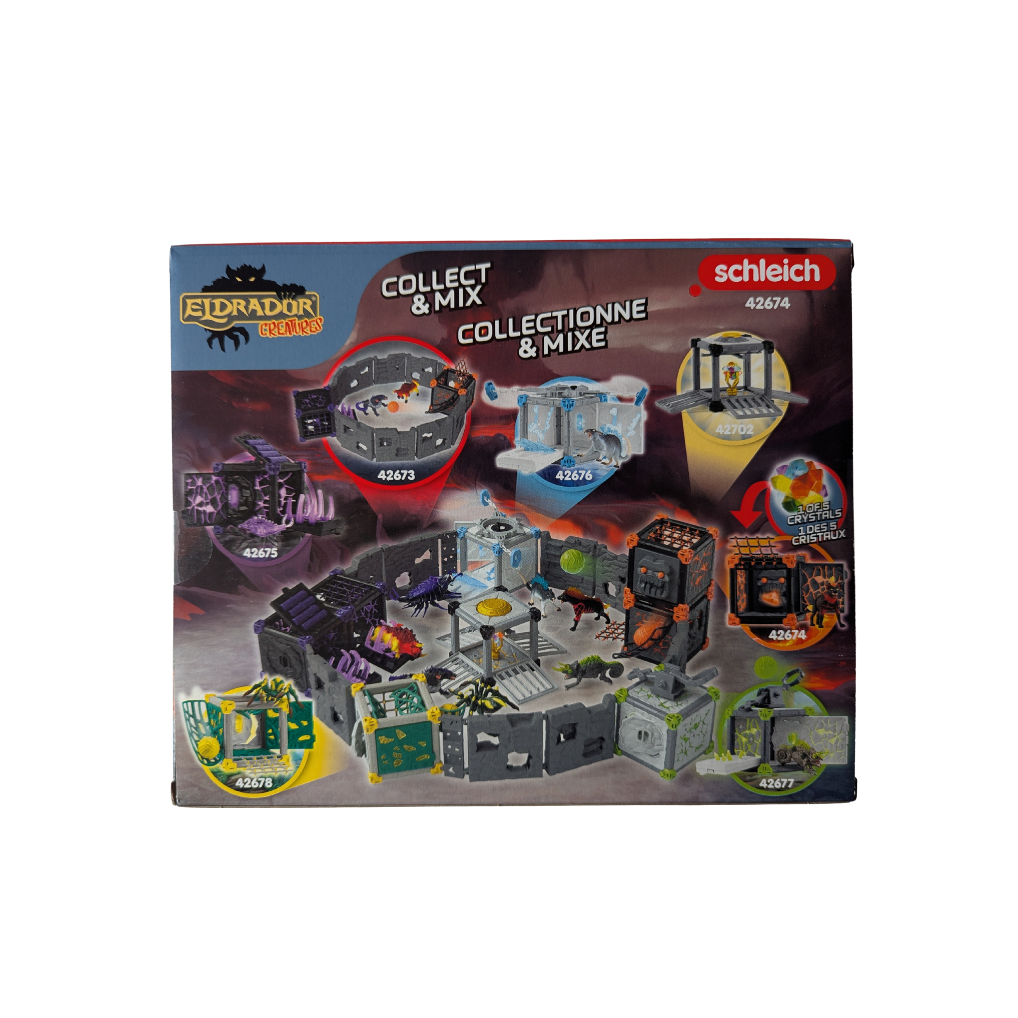 Schleich - 42674- Battle Cave Lavahyäne - Neu/OVP - Playset und Figur