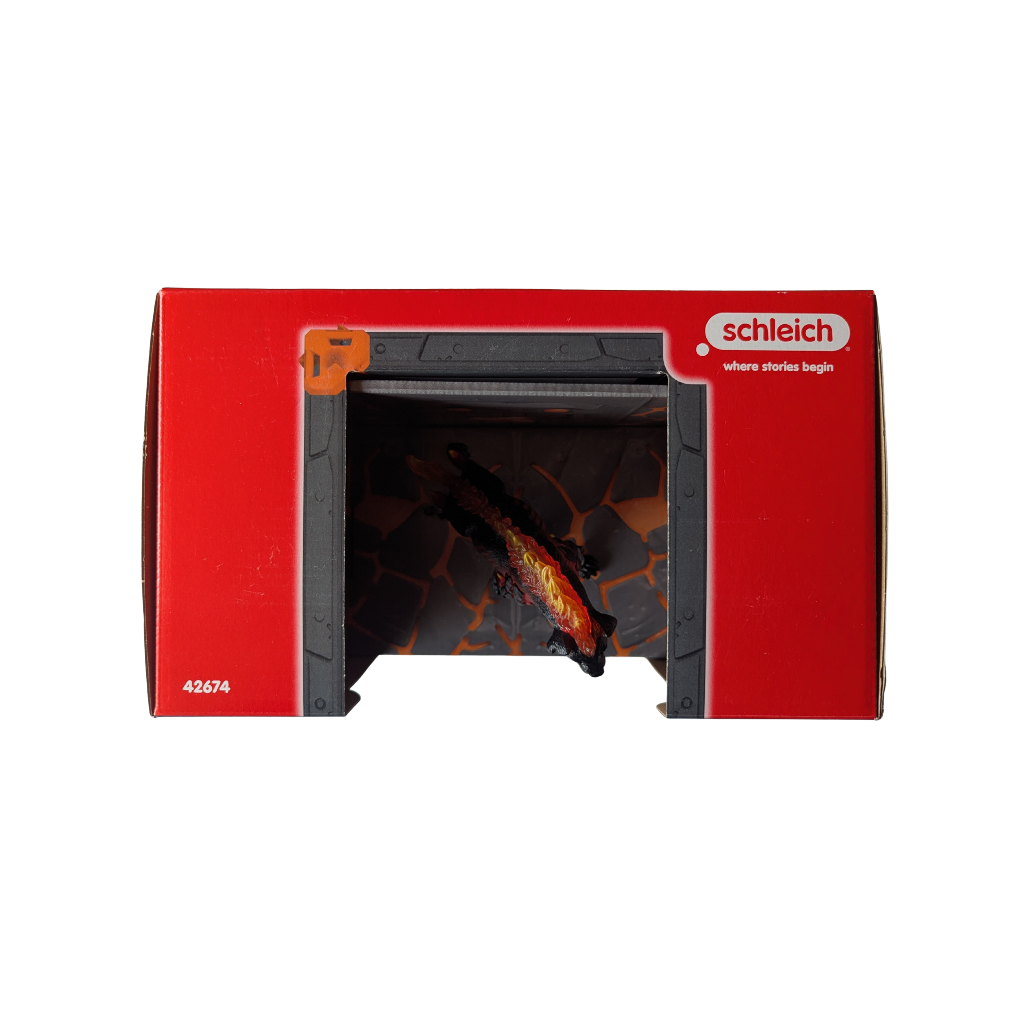 Schleich - 42674- Battle Cave Lavahyäne - Neu/OVP - Playset und Figur