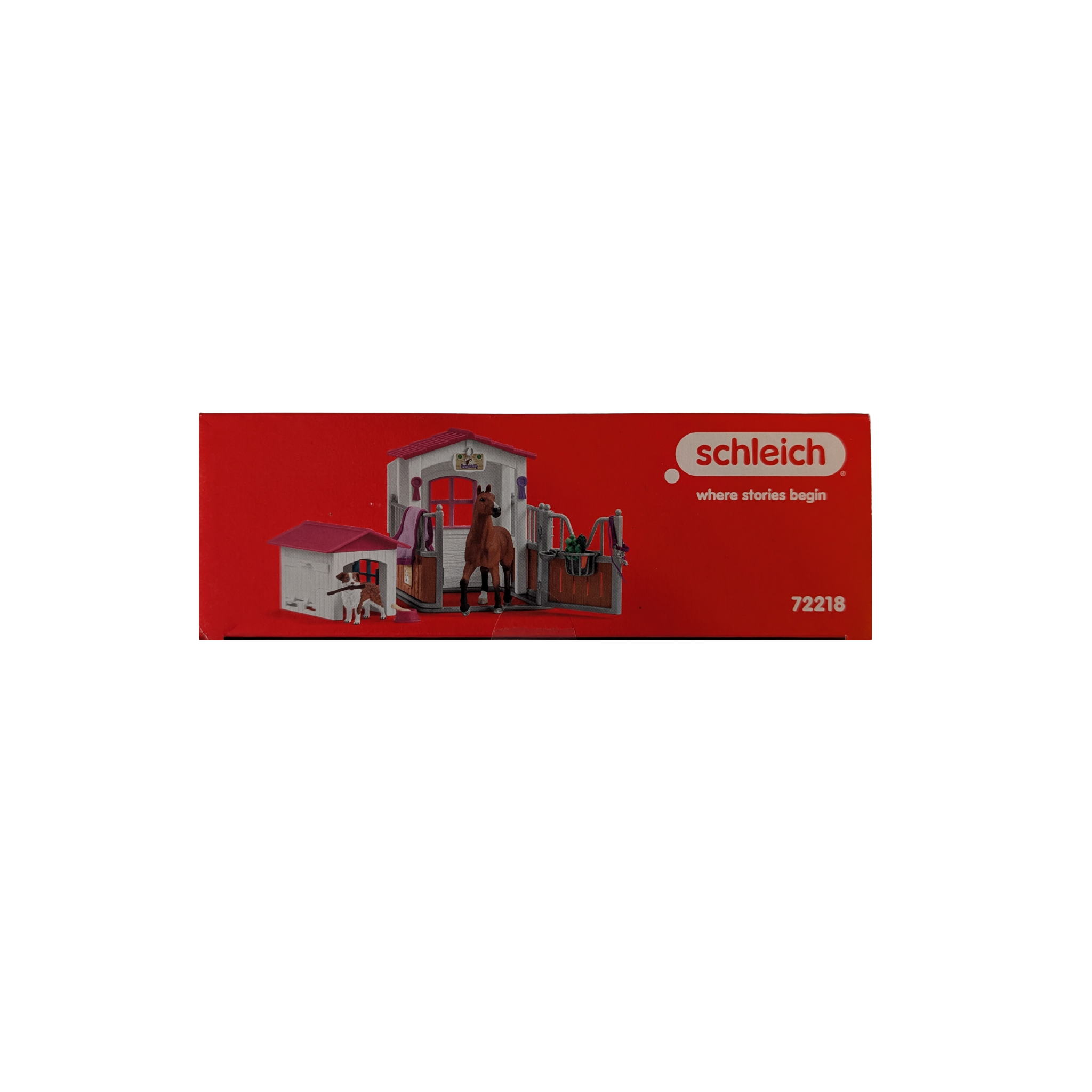 Schleich - 72218 - Pferdebox & Hundehütte