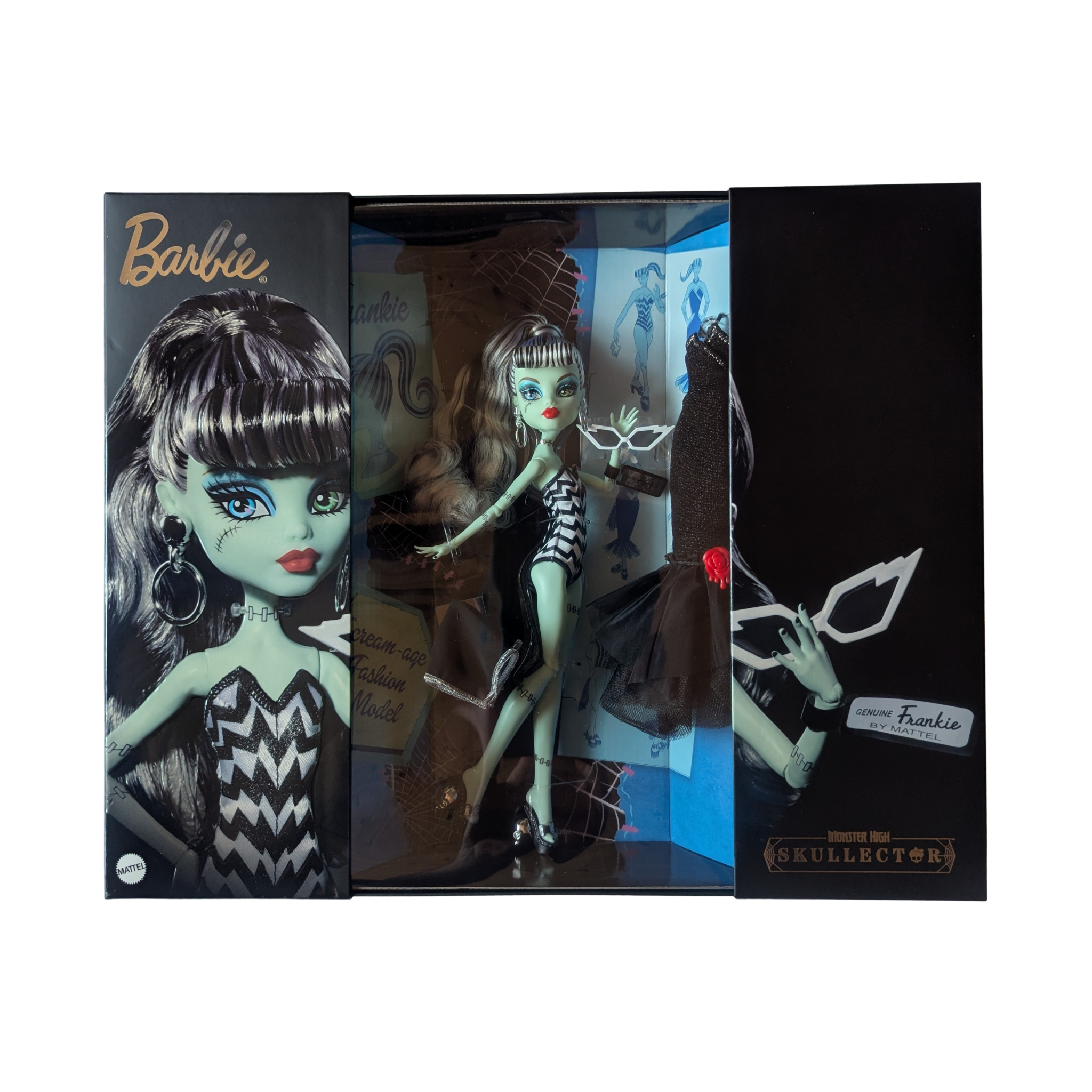 Mattel - Monster High - Skullector - Frankie Stein x Barbie - Neu/OVP - Collector Doll / Puppe