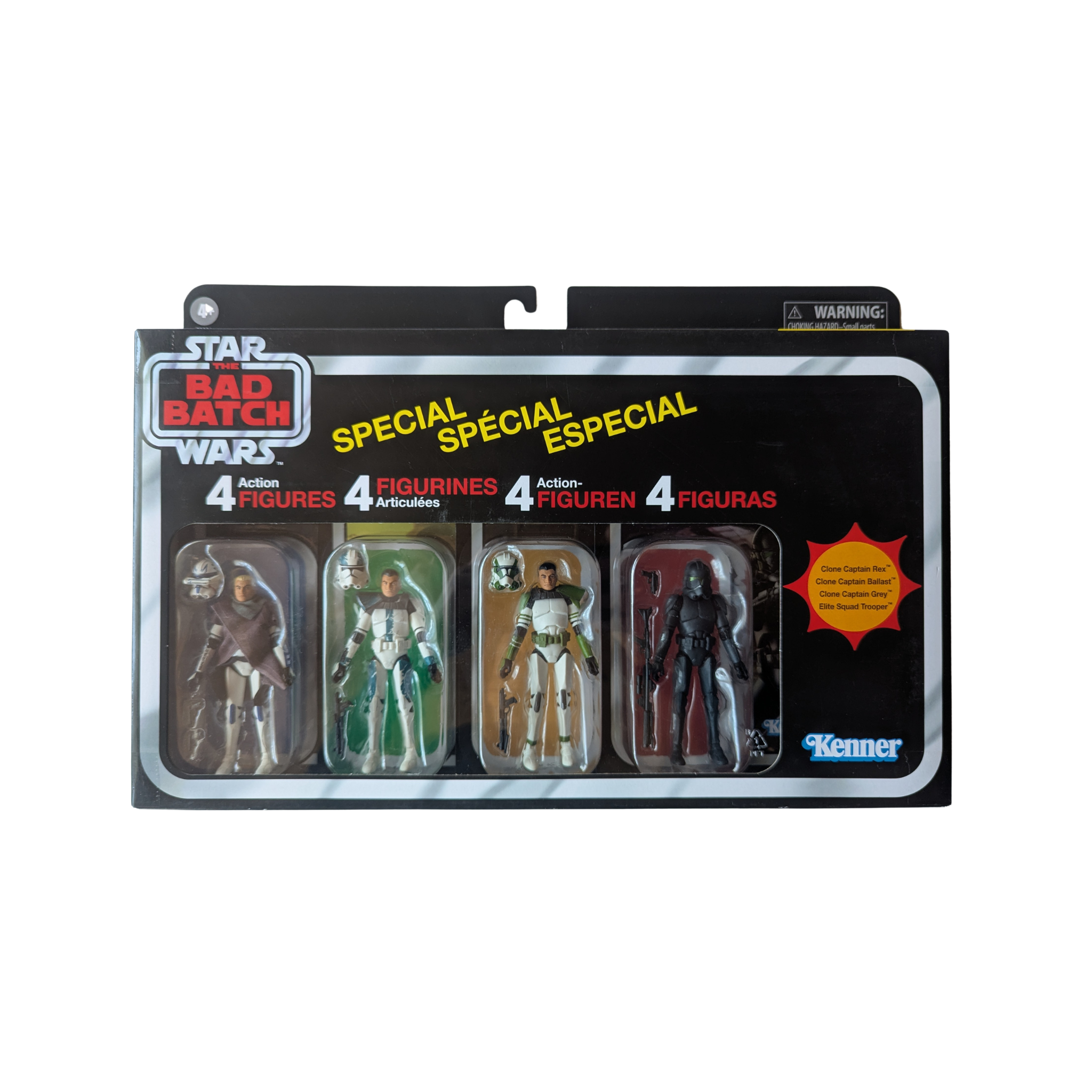 Hasbro - Star Wars - Vintage Collection (TVC) - The Bad Batch (4 Figuren) - Neu/OVP - Actionfigur
