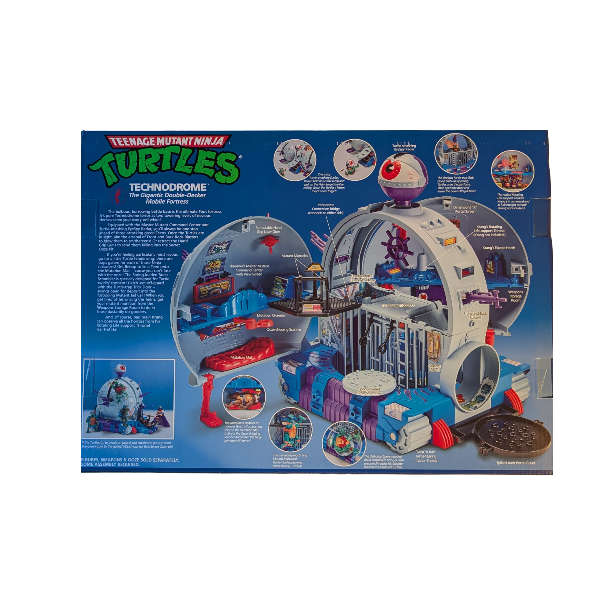 Playmates - Tortues Ninja - Technodrome - Neuf/Scellé - Playset