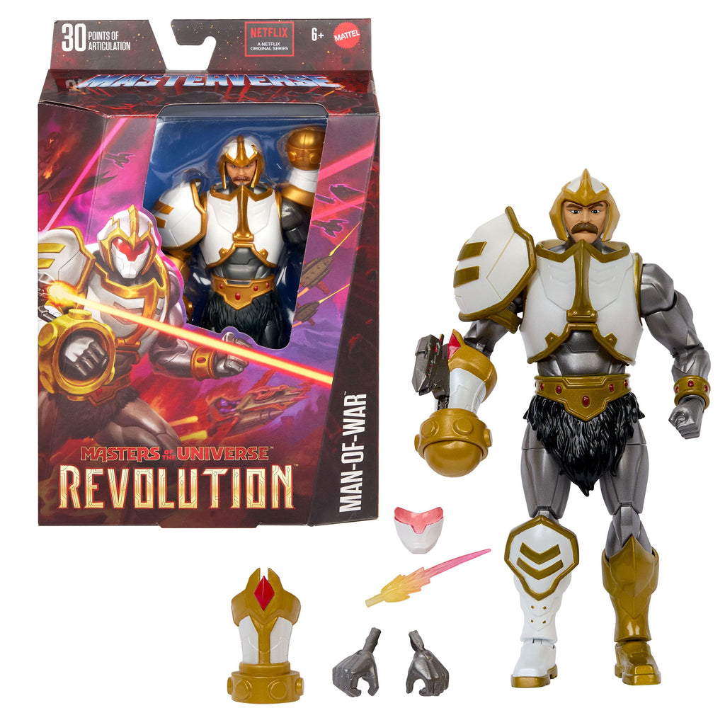 Mattel - Masters of the Universe - Masterverse - Revolution - Man of War - Neuf/Emballé - Figurine