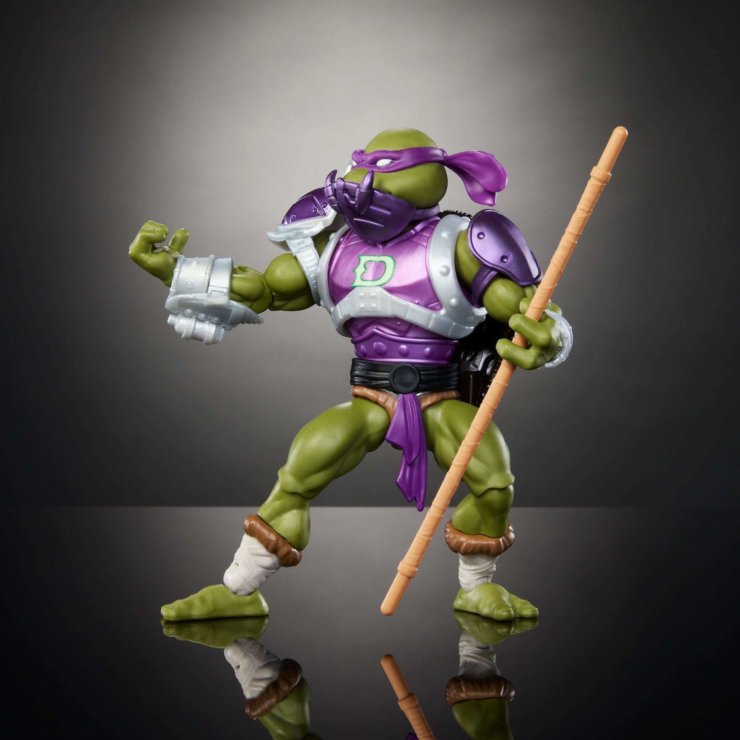 Masters of the Universe – MOTU x TMNT: Turtles of Grayskull Actionfigur - Donatello