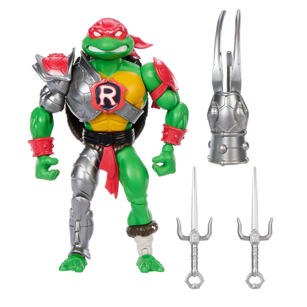 Mattel - Masters of the Universe – MOTU x TMNT: Turtles of Grayskull Figurine articulée - Raphael - Neuf/Scellé - Figurine