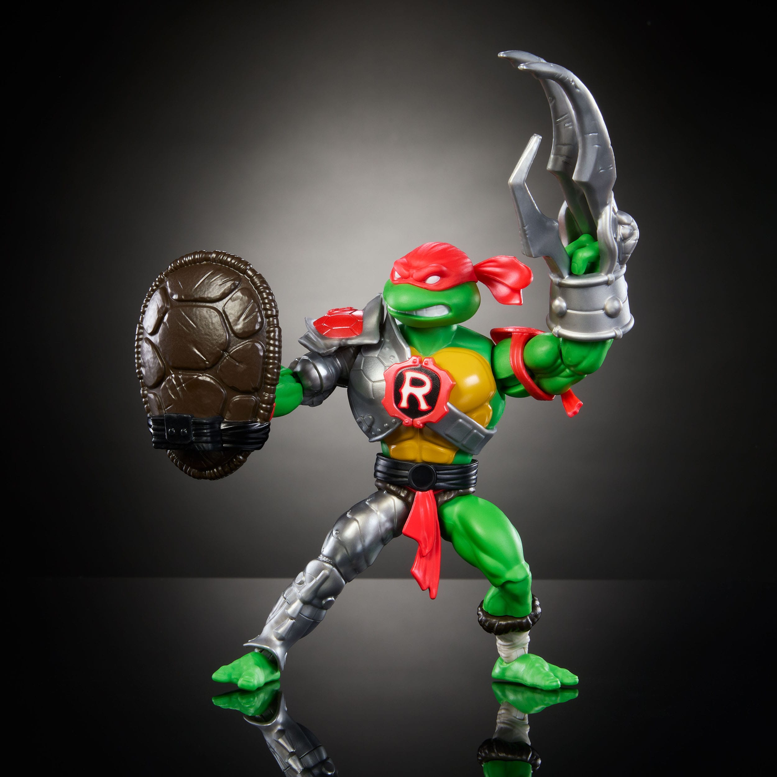 Mattel - Masters of the Universe – MOTU x TMNT: Turtles of Grayskull Figurine articulée - Raphael - Neuf/Scellé - Figurine