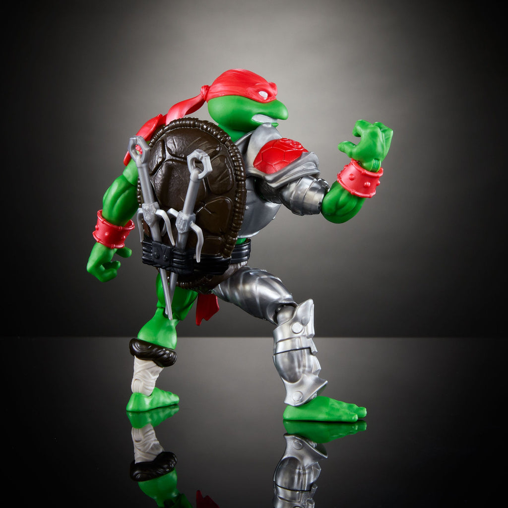 Mattel - Masters of the Universe – MOTU x TMNT: Turtles of Grayskull Figurine articulée - Raphael - Neuf/Scellé - Figurine