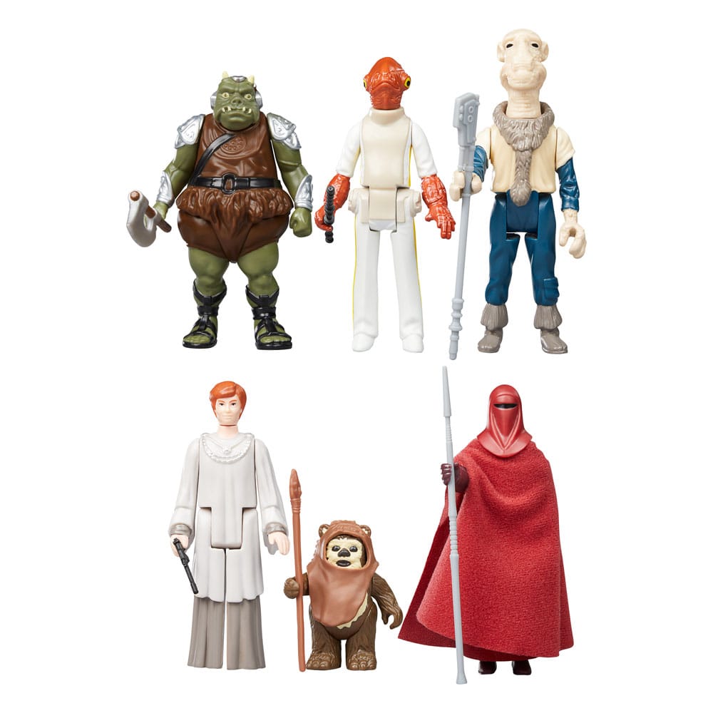 Hasbro - Star Wars - Episode VI Retro Collection Actionfiguren 6er-Pack 10 cm - Neu/OVP - Actionfigur