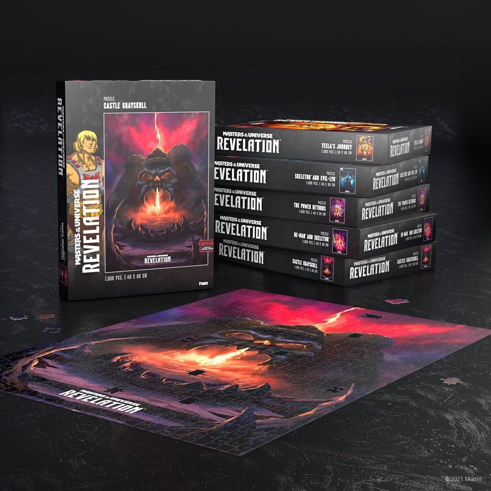 Masters of the Universe: Revelation - Puzzle Castle Grayskull (1000 Teile) - Neu/OVP